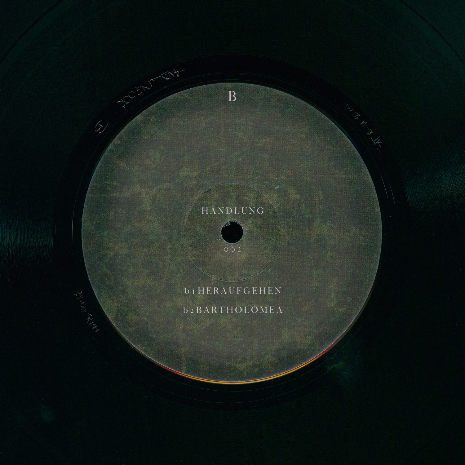 vinyl back